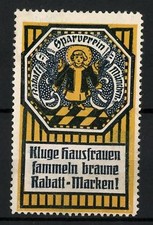 Reklamemarke münchen kluge - reklamemarke,