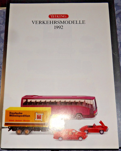Wiking programm 1992 katalog - 1992,