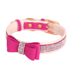 Hundehalsband mit Schleife