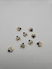 20 Stück Apem GH39 5.K5 Schiebeschalter On-Off-On 3 Pole 3 STELLUNGEN KL10-14-1