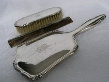 3 TLG. FRISIERSET AUS SILBER