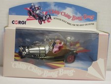 Chitty Chitty Bang Bang mit Figuren in silber Box Corgi CC03502 ca. 1:43