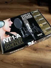 Rode NT1-A Großmembran Kondensatormikrofon +Windschutz/Spinne ORIGINALVERPACKUNG