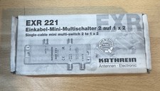 Kathrein EXR 221 Einkabel-Mini-Multischalter 2 auf 1x2