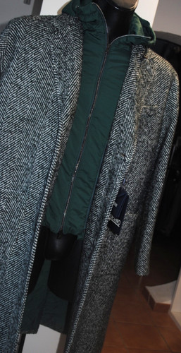 Herno mantel wolltuch - herno,