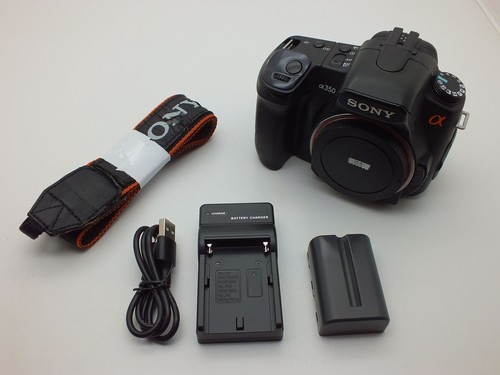 Sony alpha a350 dslr kamera - sony,