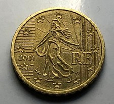 10 EURO CENT MÜNZE FRANKREICH 2001