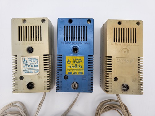 Ddr rft 3er set netzteile - ddr, 3er-set