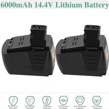 2X 6000mAh 14.4V Akku für