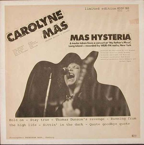Carolyne mas hysteria - mas,