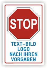 Warnschild stop mit ihrem - warnschild,