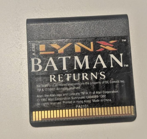 Batman returns atari lynx - atari,