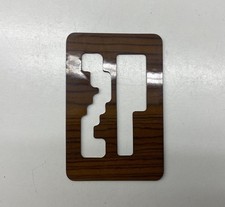 Schalt Kulisse Kasten Zebrano Holz Blende Rahmen für Mercedes W126 C126