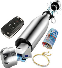 Versteckte Trinkflasche Silber