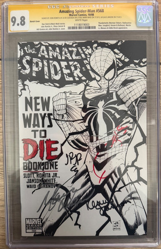 Amazing spider man 568 cgc - amazing, spider-man