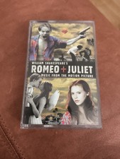 Romeo & Juliet Cassette Tape Movie Soundtrack 1996 William Shakespeare Radiohead
