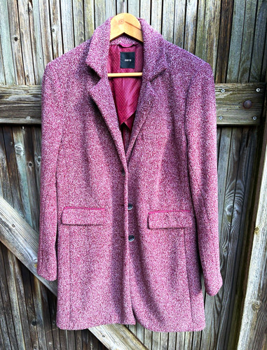 Zero tweed look mantel - zero,