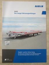 Fit-Zel Fitzel Duo Fahrzeuganhänger Prospekt