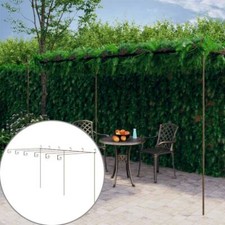 Eisen Rankgitter Rankhilfe Blumenrankgitter Pergola Spaliere Rosenbogen 3/4/6m