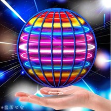 Flying Ball Toy | Hand-Controlled LED Cosmic Globe 360° Rotating for Kids