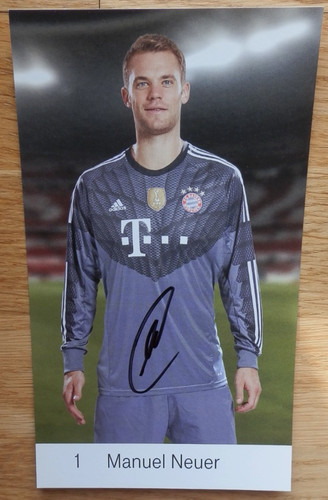 Autogrammkarte bayern - autogrammkarte:, fc