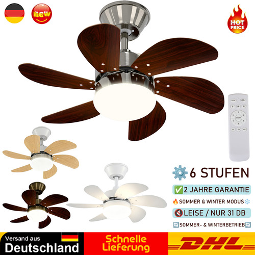 Led deckenventilator mit - led,