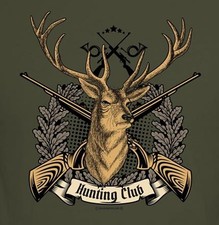 Herren Jäger T-Shirt Hunting