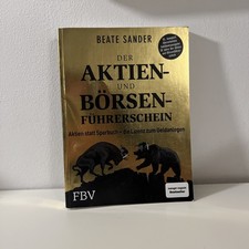 Beate Sander Der Aktien- und Börsenführerschein 10. Auflage Jubiläum FBV Buch