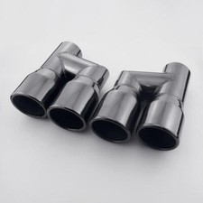 Doppelendrohr Ausgang 2x3"