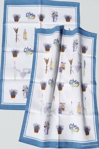 Geschirrtücher lavendel - 2x,