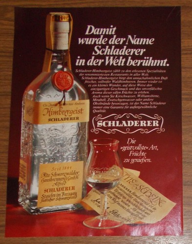 Seltene werbung schladerer - werbung,