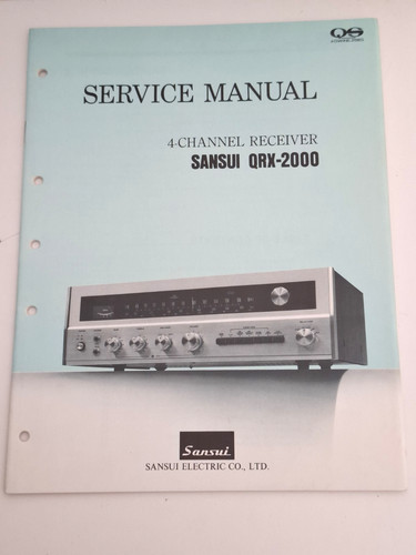 Original service manual sansui - service,