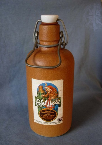 Steingut schnaps flasche - -,