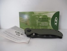 Zero Tolerance ZT  0301 Strider / Onion Taschenmesser Folder Green