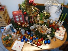 Großer Posten Weihnacht Deko