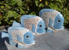 Handgearbeitete Fische Statuen