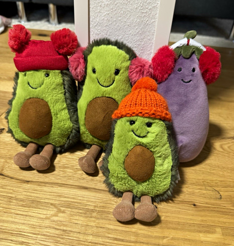 Jellycat christmas set avocado - jellycat,