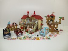 SYLVANIAN FAMILIES Stadthaus Baumhaus Schiff Autos Möbel Figuren Puppen Zubehör❤