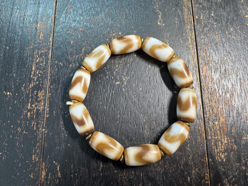 Vintage tigerzahn dzi - vintage,