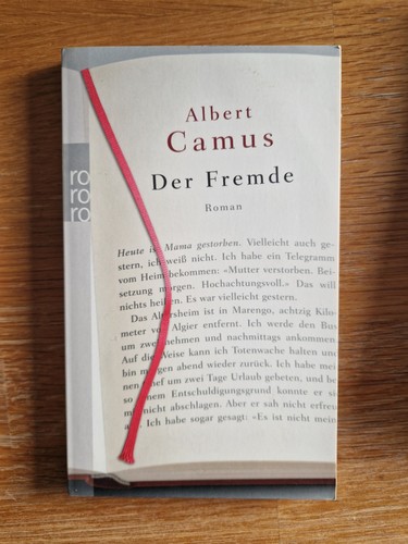 Albert camus der - albert, fremde