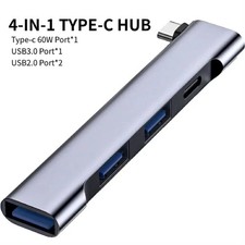 4-in-1 USB-C Hub 3.0 PD 60W