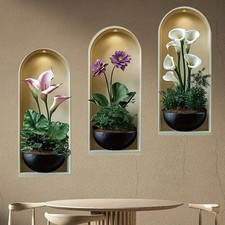 Wandtattoo Grünpflanzen