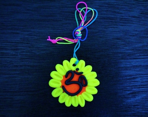 Aum halskette glow uv - halskette, in