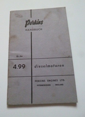 Perkins dieselmotor 99 - dieselmotor, 4.99
