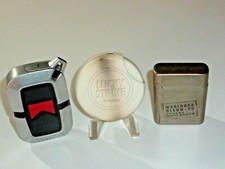 3x GAS LIGHTERS MARLBORO, LUCKY STRIKE - KONVOLUT - FEUERZEUGE - CONVOLUTE