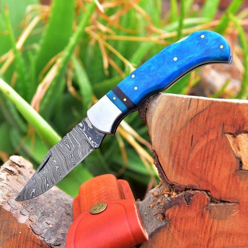 Damast taschenmesser - damast,