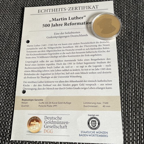 Dgg medaille vergoldet - dgg,