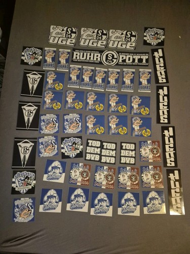 50x schalke sticker ultras - schalke,