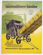 Der Landmaschinen Händler Nummer 12 von 1942 Claas 