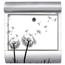 Briefkasten pusteblume blume - briefkasten,